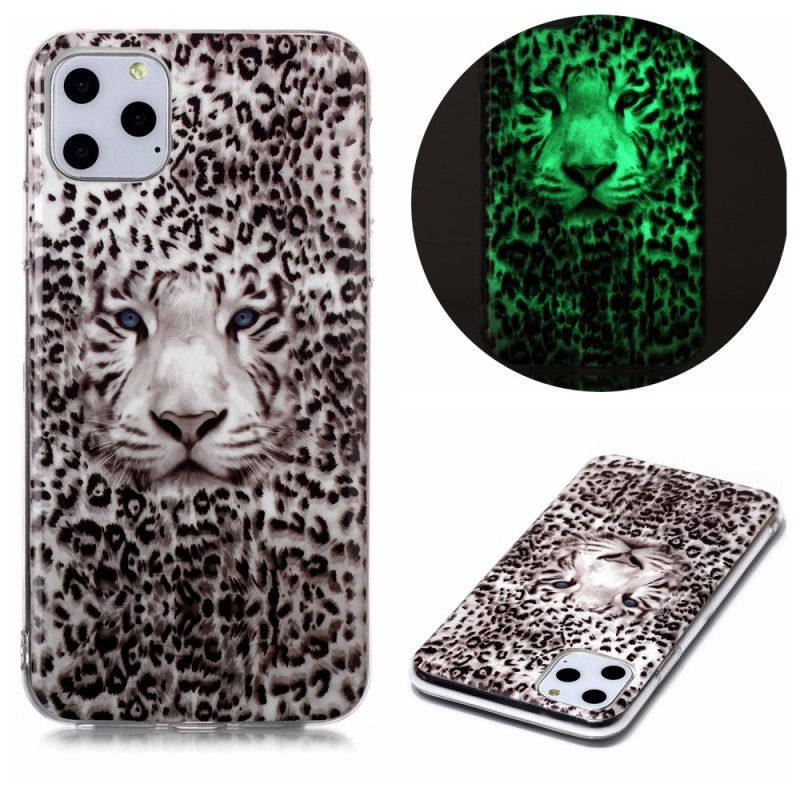 Coque iPhone 11 Pro Max Leopard Fluorescente