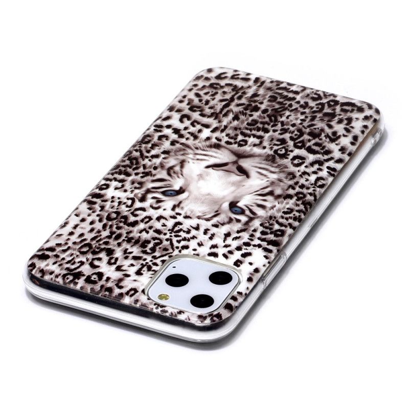 Coque iPhone 11 Pro Max Leopard Fluorescente