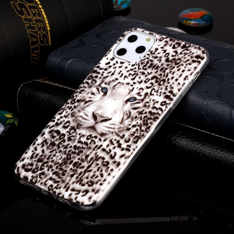 Coque iPhone 11 Pro Max Leopard Fluorescente