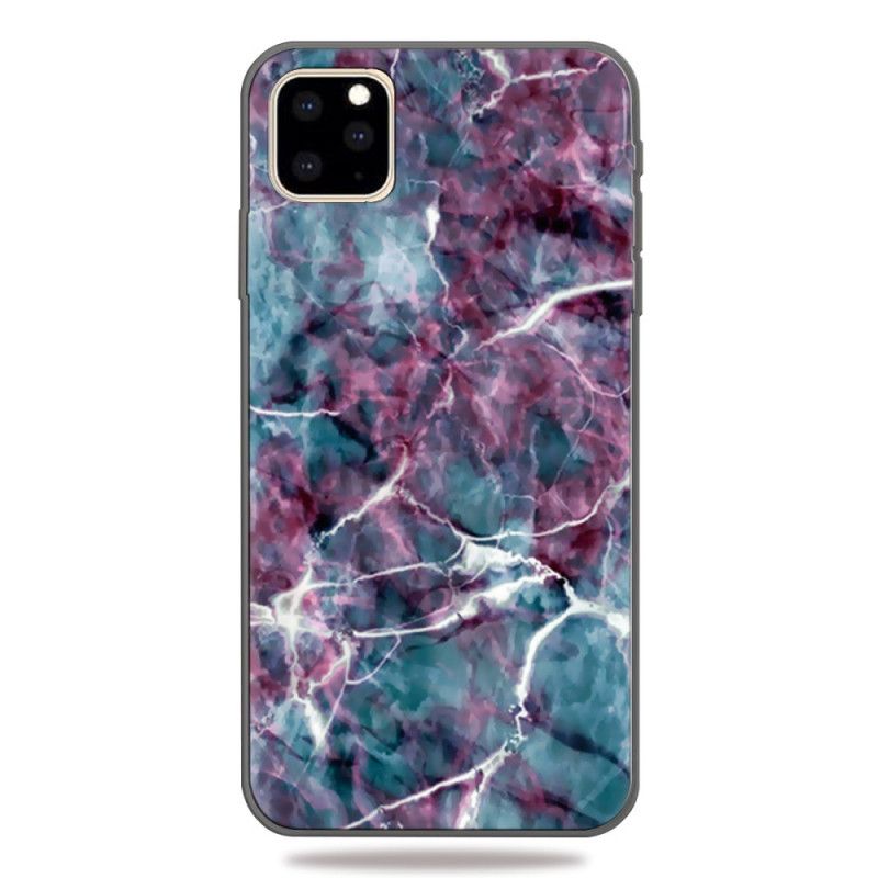 Coque iPhone 11 Pro Max Marbre Violet