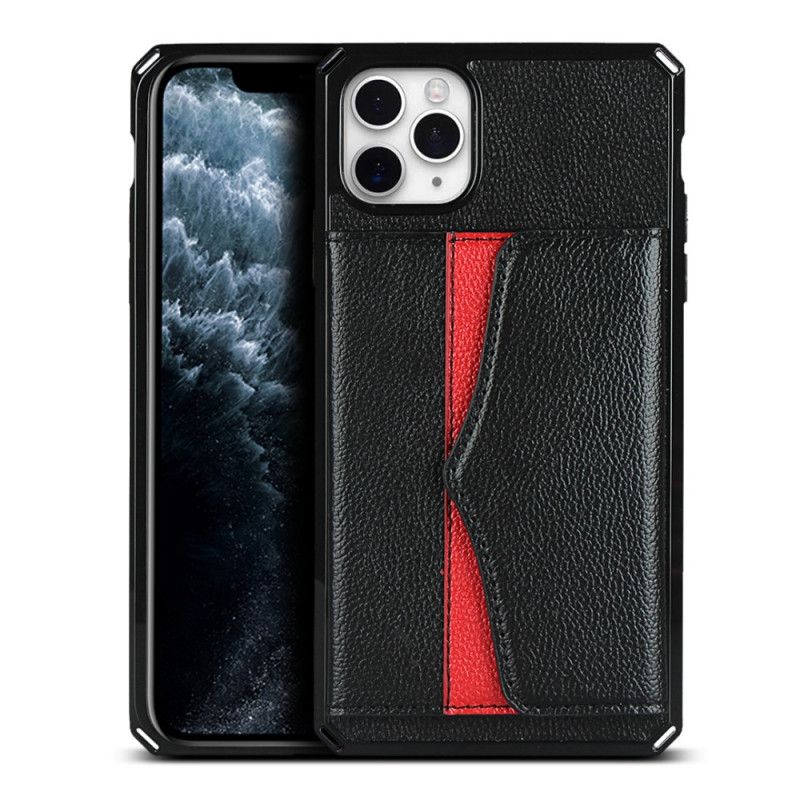 Coque iPhone 11 Pro Max Multi-fonctionnelle Avec Miroir Et Lanière