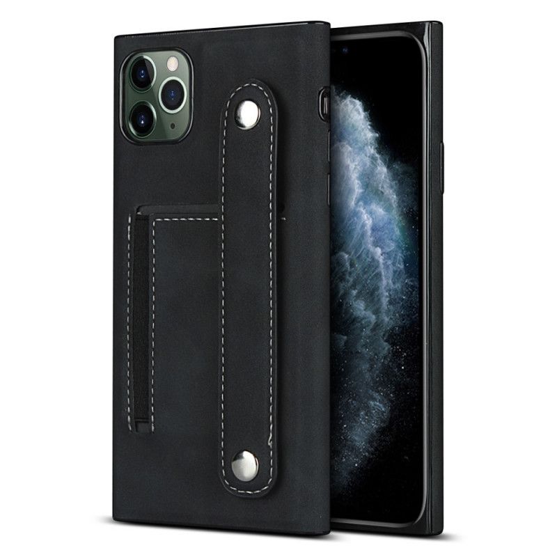 Coque iPhone 11 Pro Max Porte-carte Et Sangle