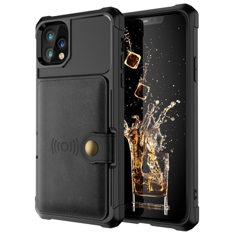 Coque iPhone 11 Pro Max Porte-cartes Multi-fonctionnel