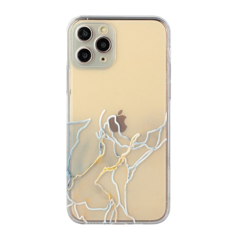 Coque iPhone 11 Pro Max Silicone Flexible Artistique