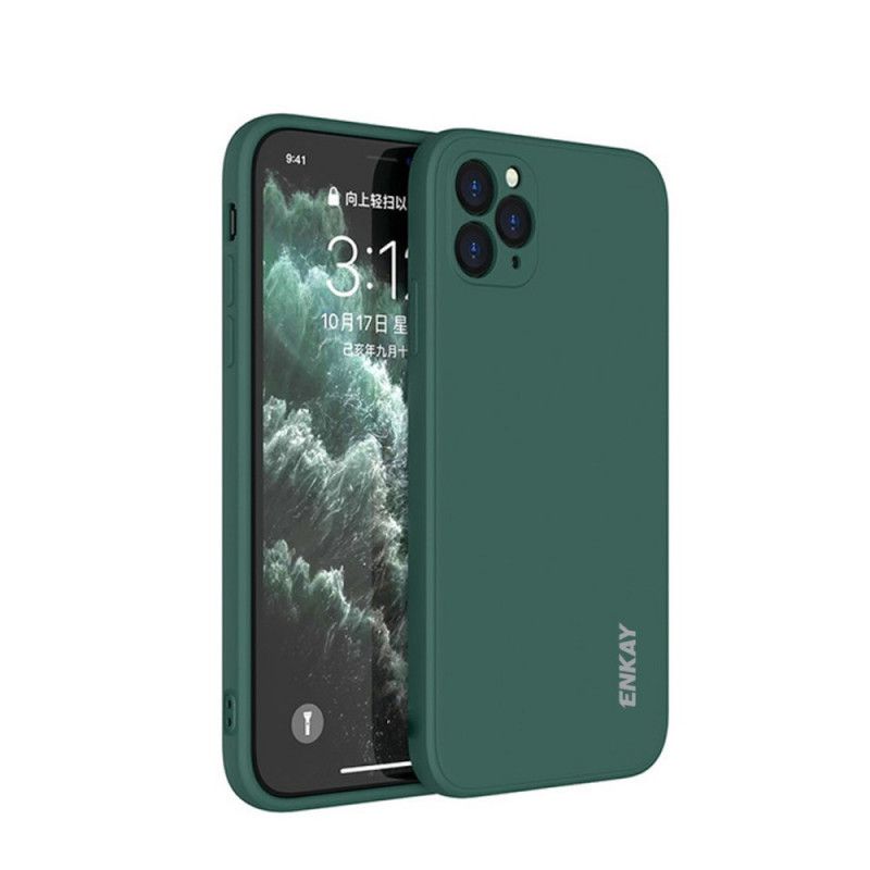 Coque iPhone 11 Pro Max Silicone Liquide Enkay