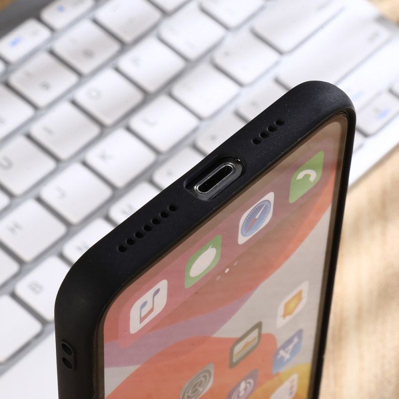 Coque iPhone 11 Pro Max Simili Cuir Et Rivets