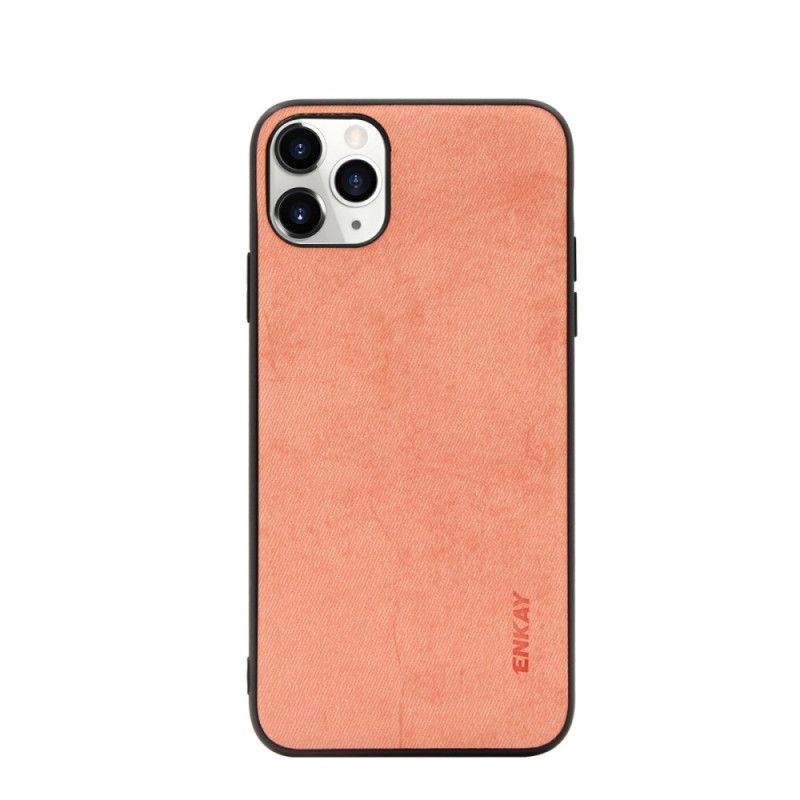 Coque iPhone 11 Pro Max Texture Tissu Enkay