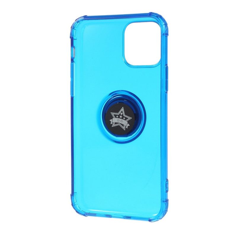 Coque iPhone 11 Pro Max Transparente Anneau Métal