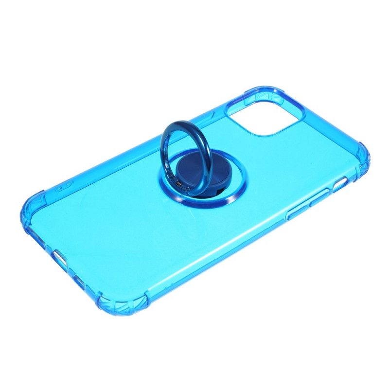 Coque iPhone 11 Pro Max Transparente Anneau Métal