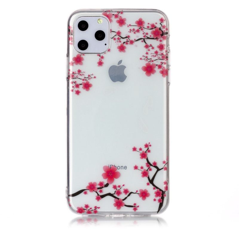 Coque iPhone 11 Pro Max Transparente Arbre Fleuri