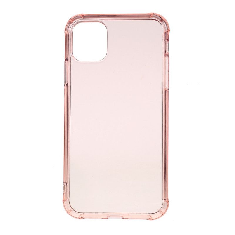 Coque iPhone 11 Pro Max Transparente Colorée Coins Renforcés