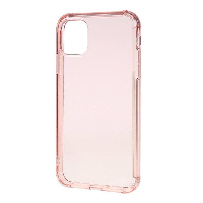 Coque iPhone 11 Pro Max Transparente Colorée Coins Renforcés