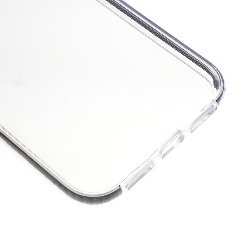 Coque iPhone 11 Pro Max Transparente Rebords Colorés