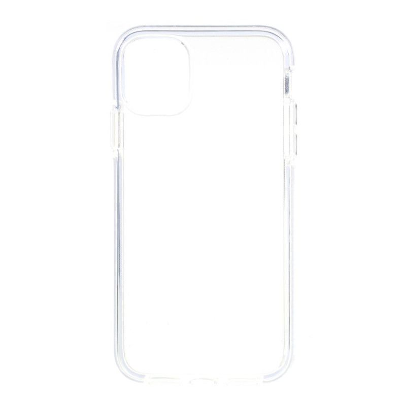 Coque iPhone 11 Pro Max Transparente Rebords Colorés