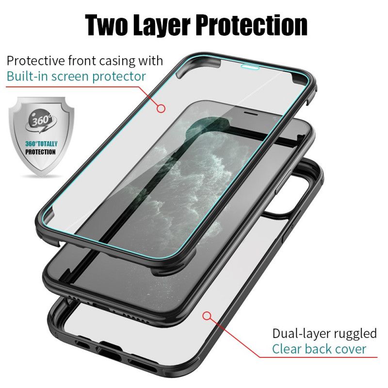 Coque iPhone 11 Pro Max Verre Trempé Avant Et Arrière