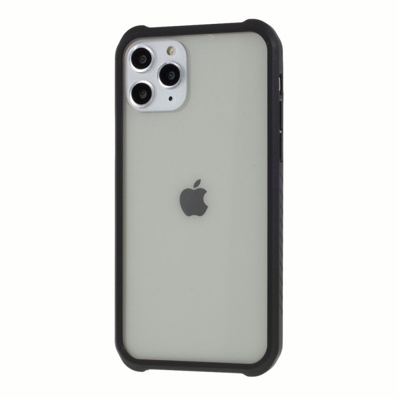 Coque iPhone 11 Pro Max Verre Trempé Et Silicone Avec Film Écran