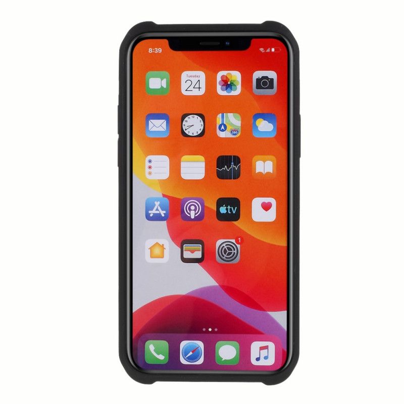 Coque iPhone 11 Pro Max Verre Trempé Et Silicone Avec Film Écran