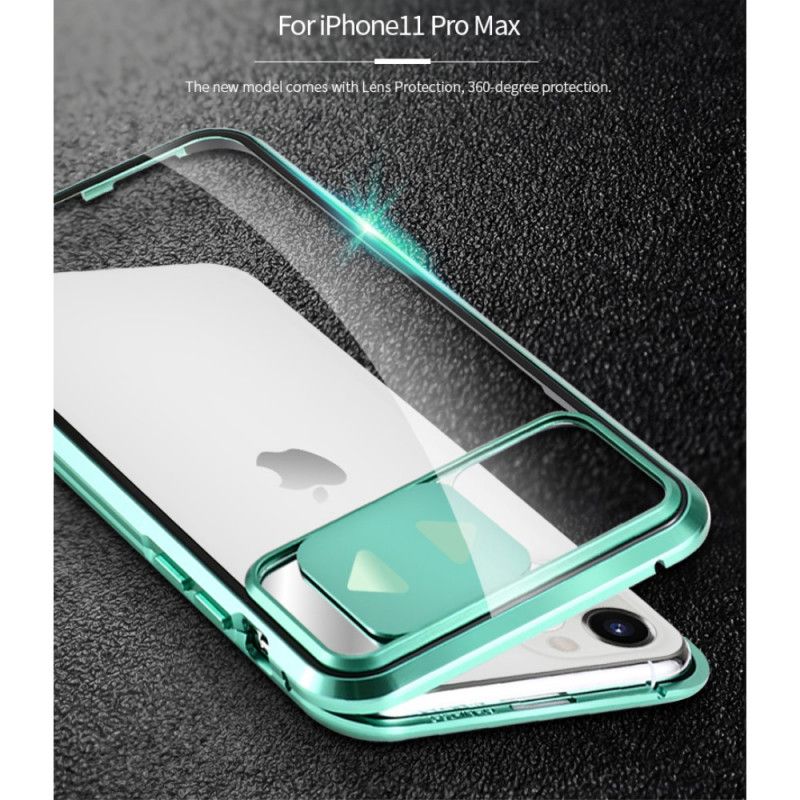 Coque iPhone 11 Pro Max Verre Trempé Miroir Et Protège Lentilles