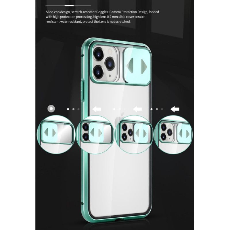 Coque iPhone 11 Pro Max Verre Trempé Miroir Et Protège Lentilles