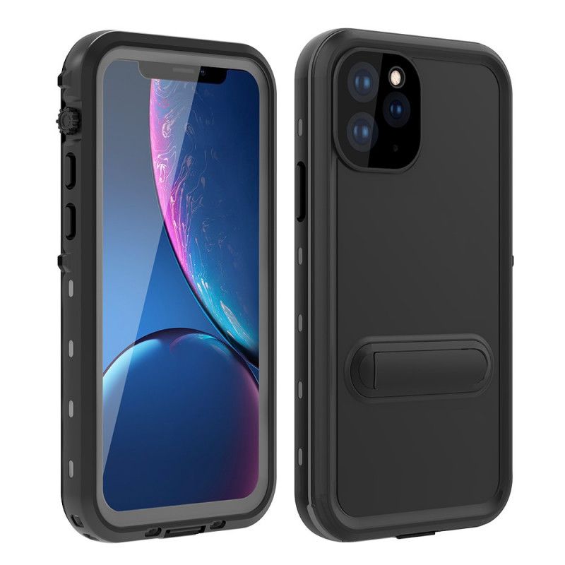 Coque iPhone 11 Pro Max Waterproof Avec Support Redpepper