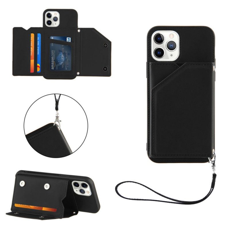 Coque iPhone 11 Pro Multi-cartes Support Mains Libres