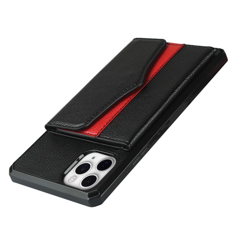 Coque iPhone 11 Pro Multi-fonctionnelle Avec Miroir Et Lanière