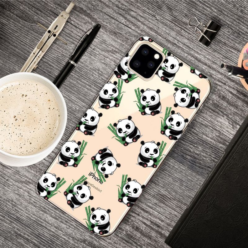 Coque iPhone 11 Pro Petits Pandas