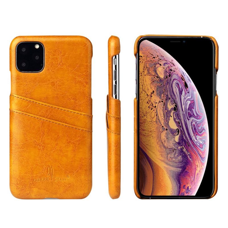 Coque iPhone 11 Pro Porte-cartes Fierre Shann