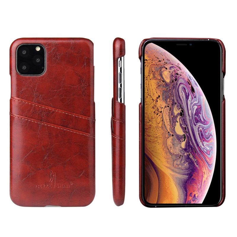 Coque iPhone 11 Pro Porte-cartes Fierre Shann