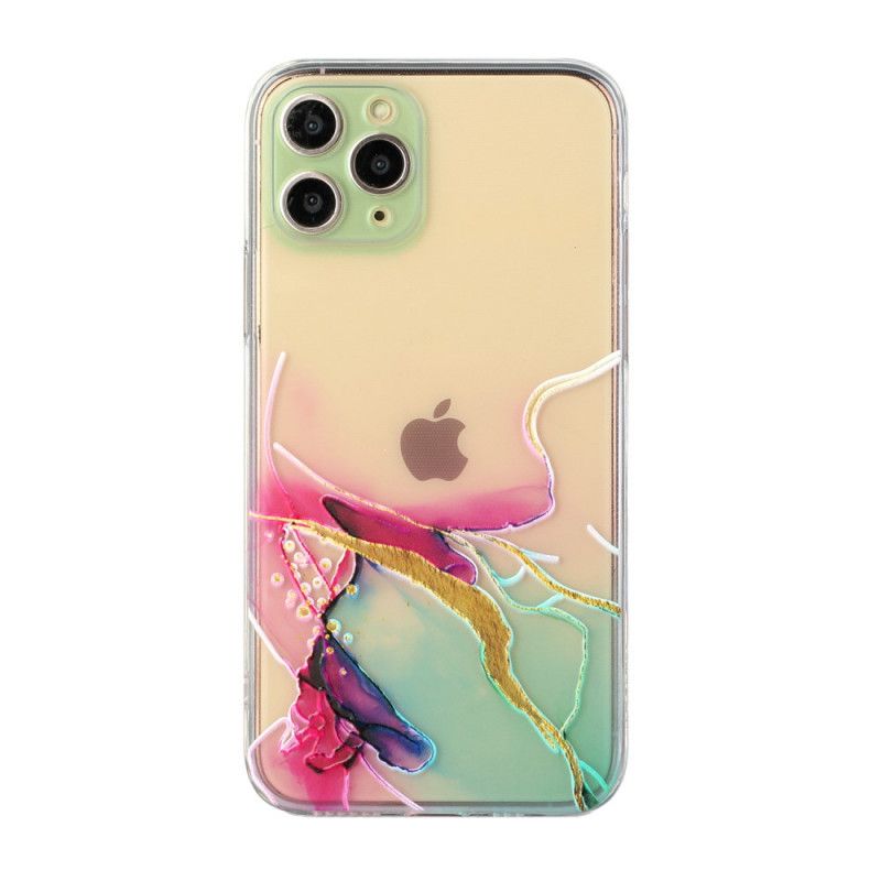 Coque iPhone 11 Pro Silicone Flexible Artistique