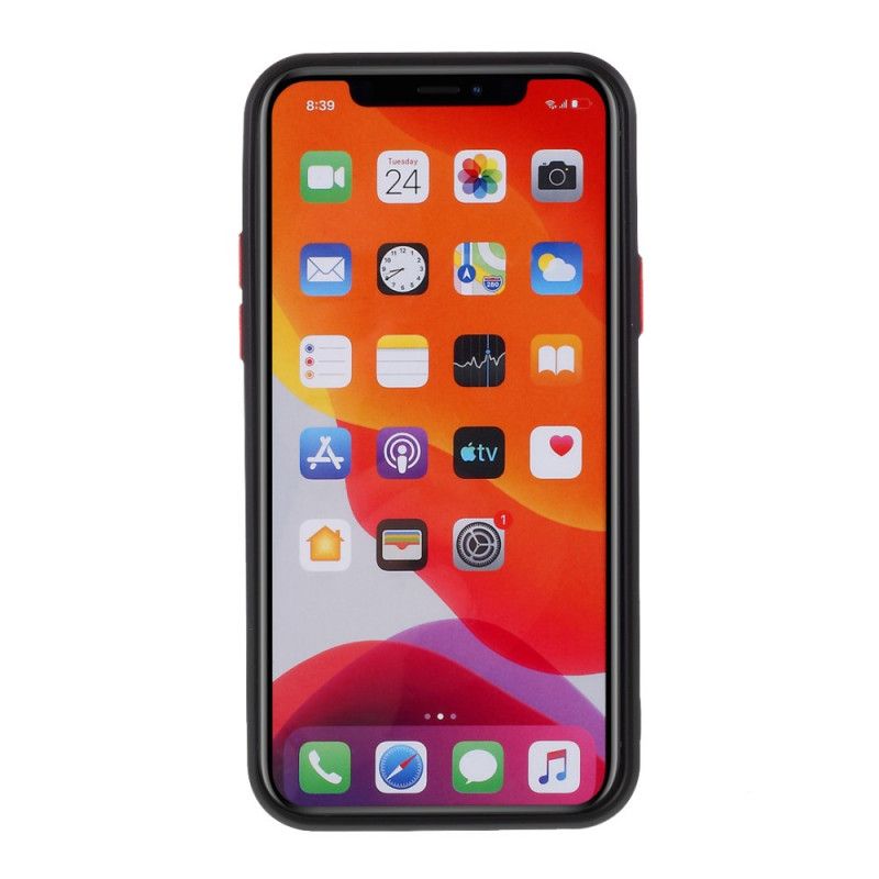 Coque iPhone 11 Pro Silicone Flexible Boutons Colorés