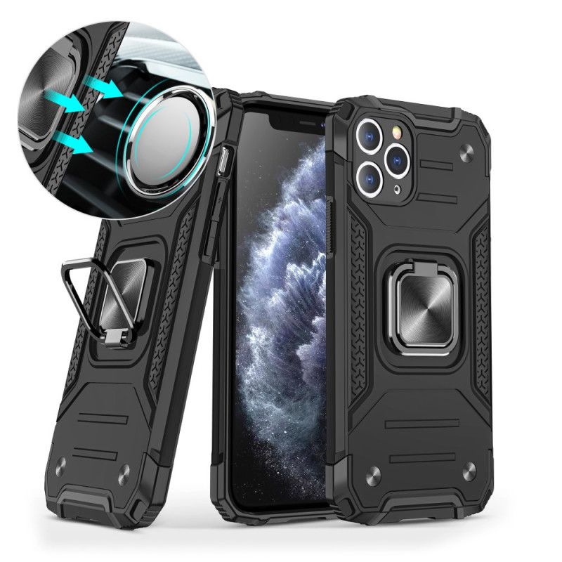 Coque iPhone 11 Pro Style Armure Anneau-support