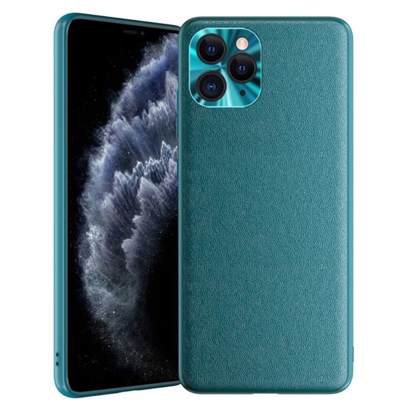 Coque iPhone 11 Pro Style Cuir Color