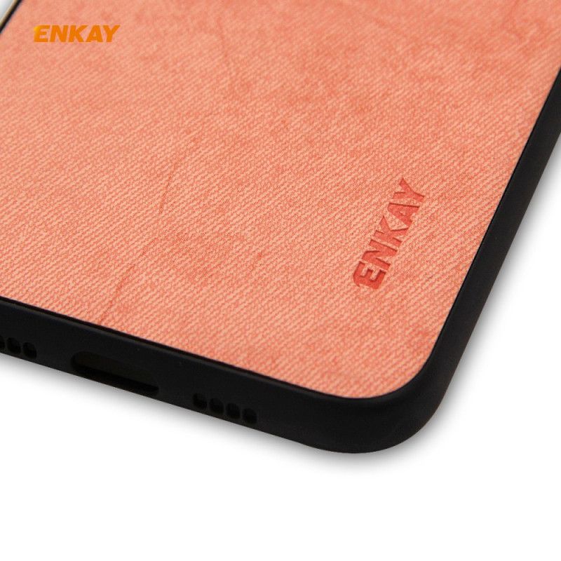 Coque iPhone 11 Pro Texture Tissu Enkay