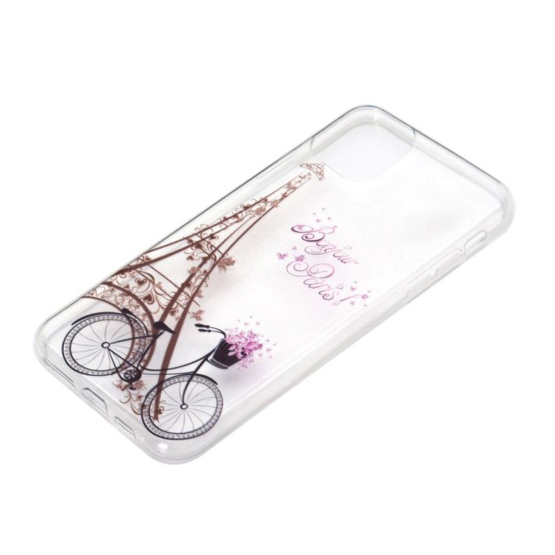 Coque iPhone 11 Pro Transparente Bonjour Paris