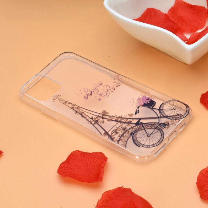 Coque iPhone 11 Pro Transparente Bonjour Paris