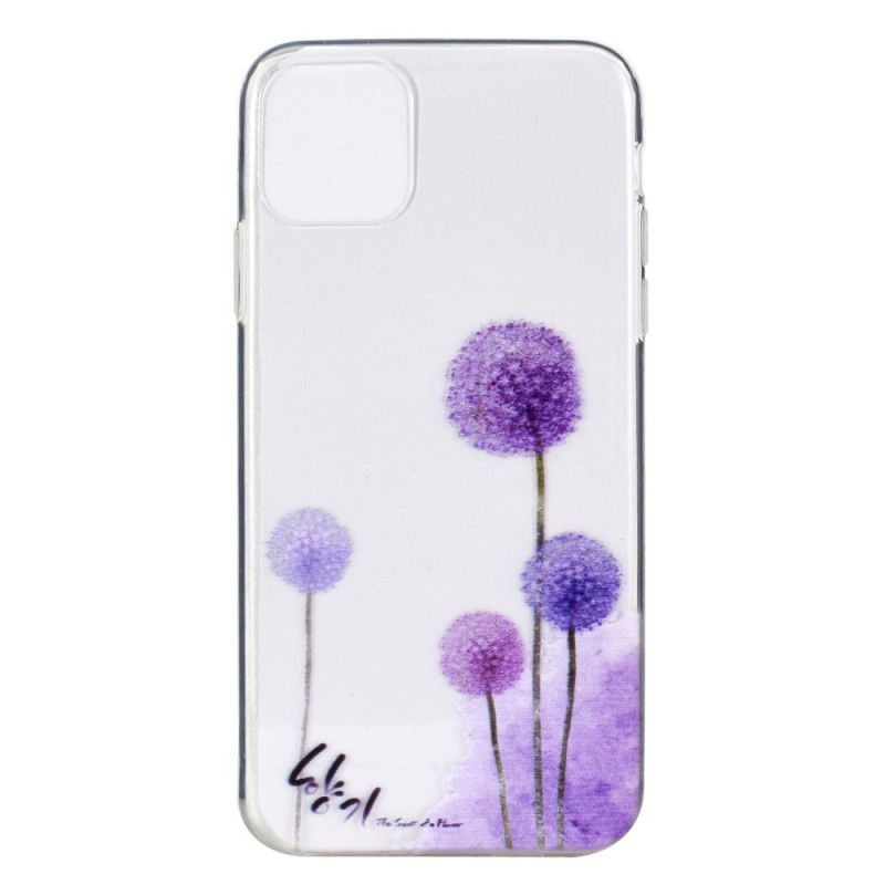 Coque iPhone 11 Pro Transparente Pissenlits Colorés