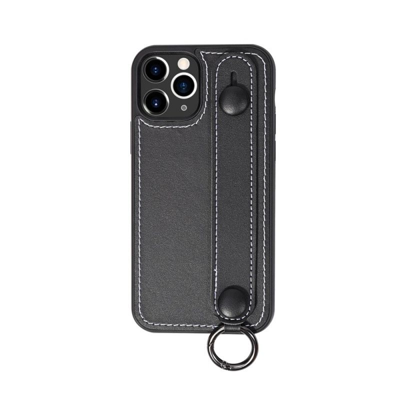 Coque iPhone 11 Pro Véritable Cuir Sangle