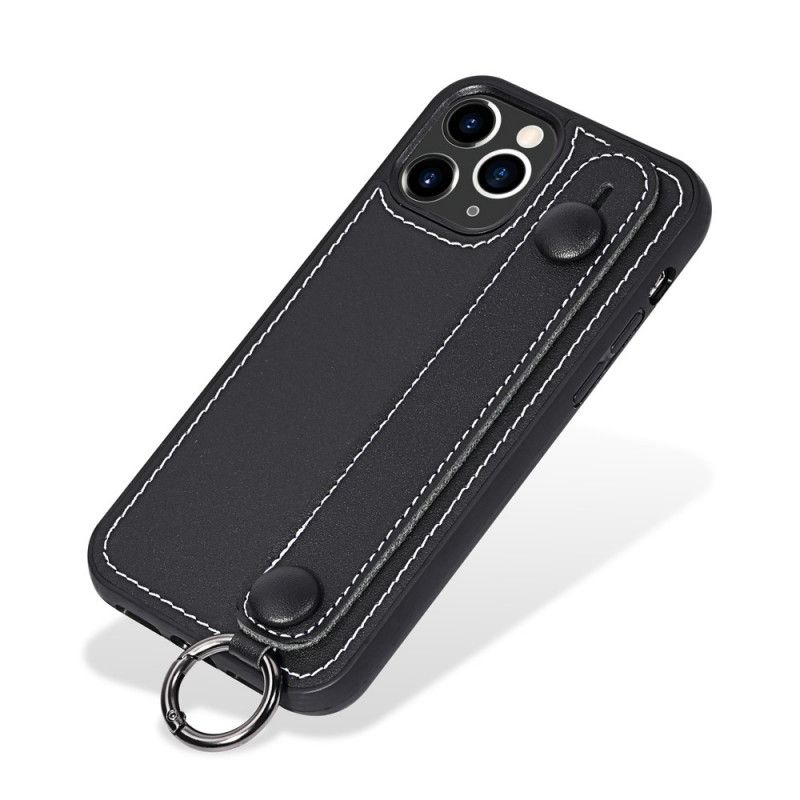 Coque iPhone 11 Pro Véritable Cuir Sangle