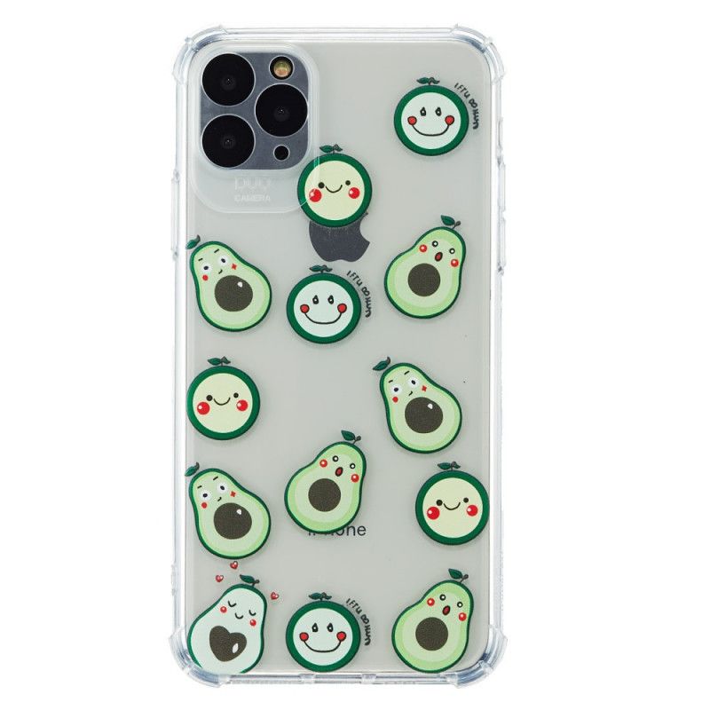 Coque iPhone 11 Silicone Avocats