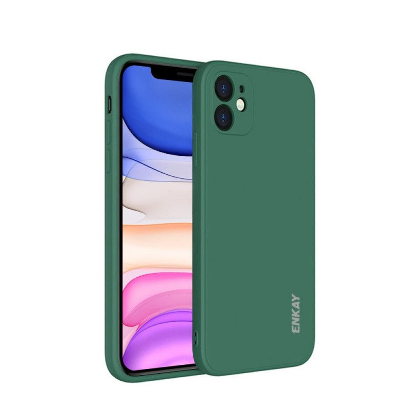 Coque iPhone 11 Silicone Liquide Enkay