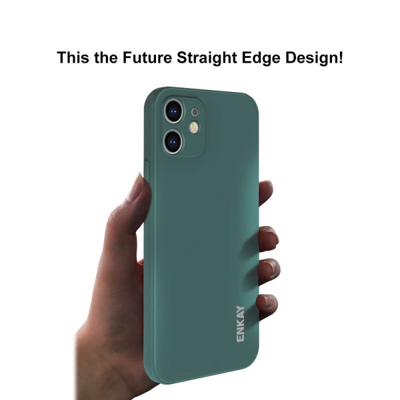 Coque iPhone 11 Silicone Liquide Enkay