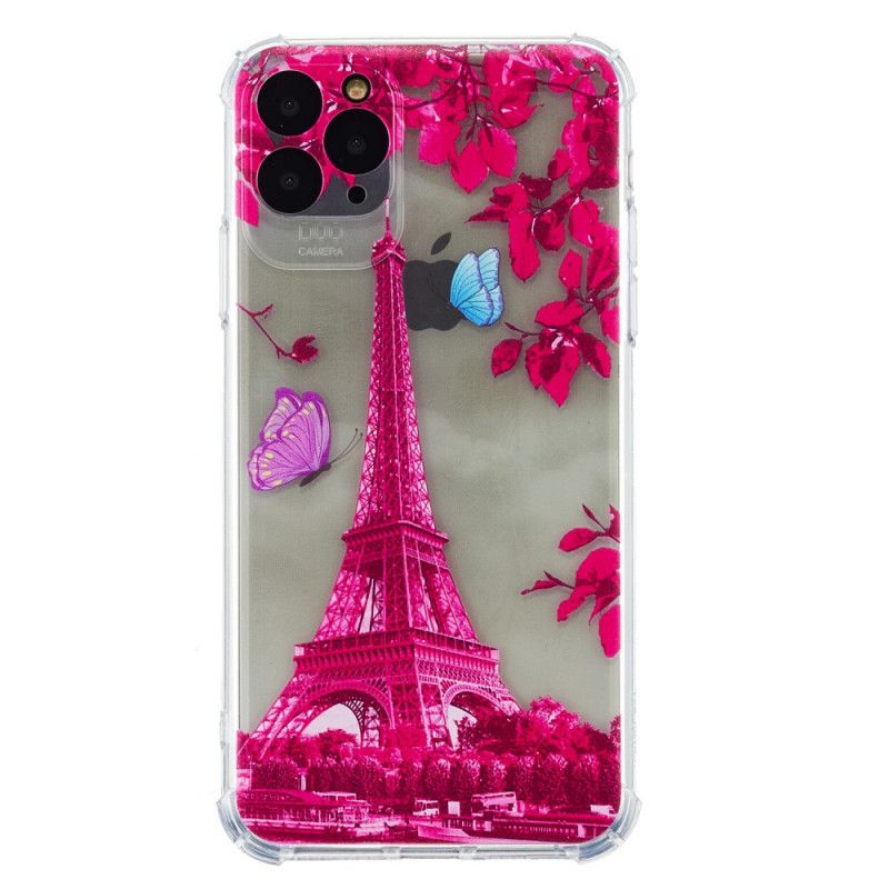 Coque iPhone 11 Silicone Tour Eiffel