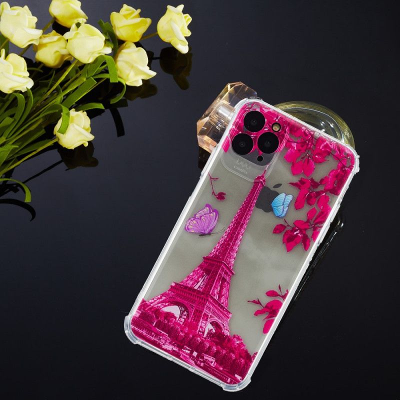 Coque iPhone 11 Silicone Tour Eiffel