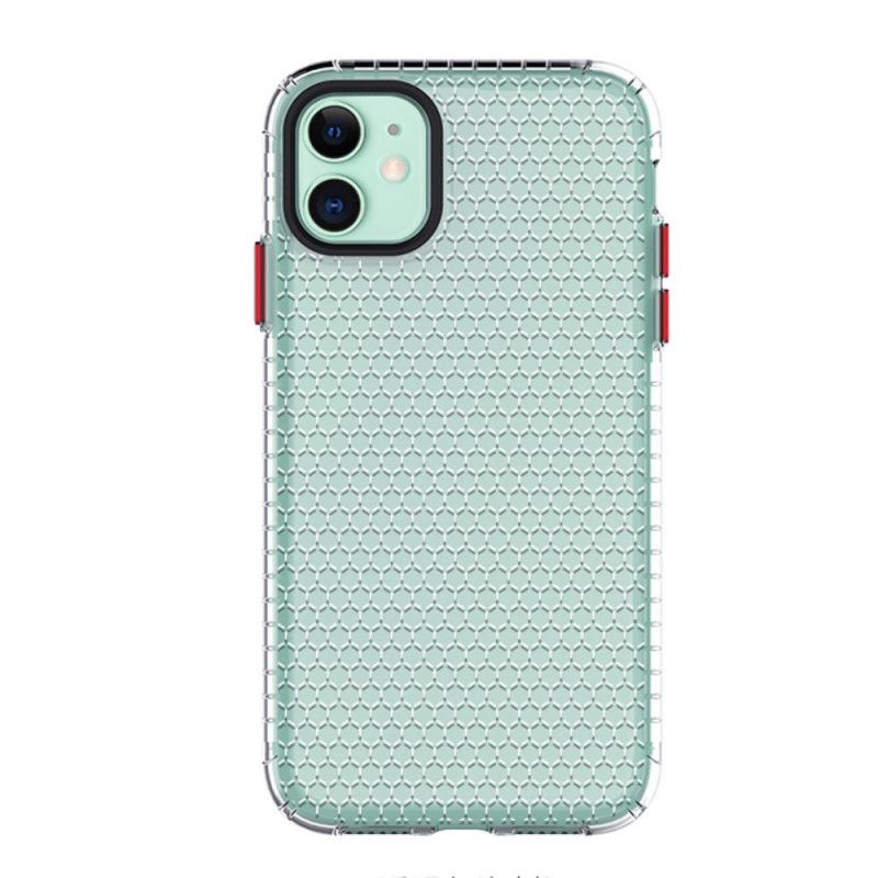 Coque iPhone 11 Style Nid D'abeille Design