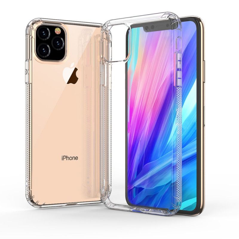 Coque iPhone 11 Transparente Leeu Coussins Protecteur