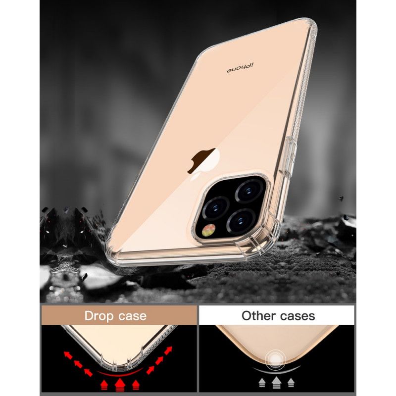 Coque iPhone 11 Transparente Leeu Coussins Protecteur