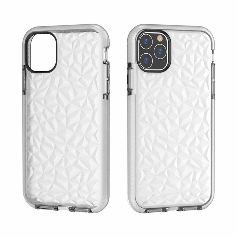 Coque iPhone 11 Transparente Texture Diamant