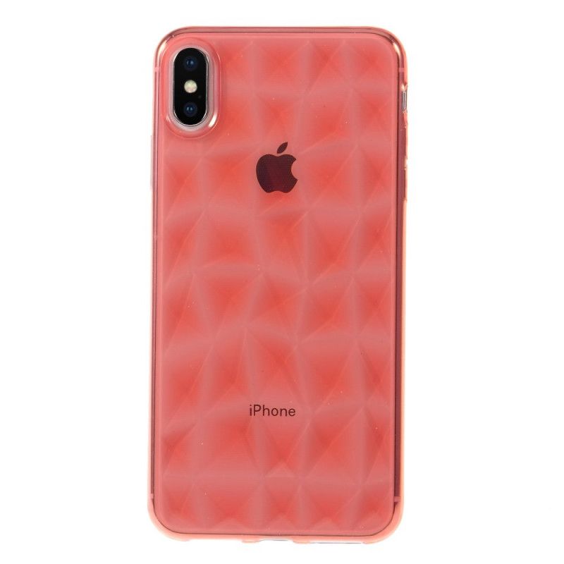 Coque iPhone 11 Xs Max Texture Diamant