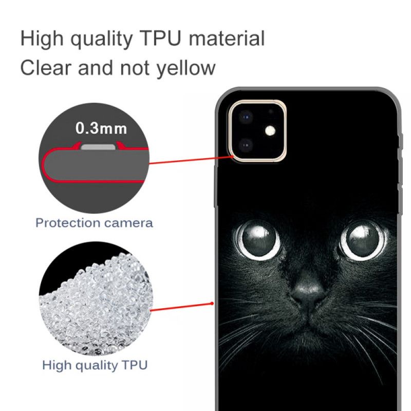 Coque iPhone 11 Yeux De Chat